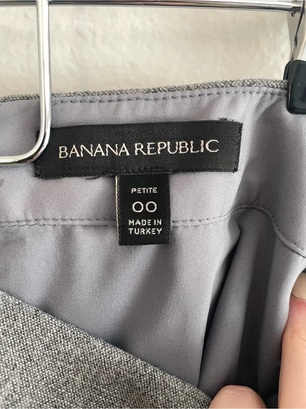Banana Republic Gray Classic Pencil Skirt